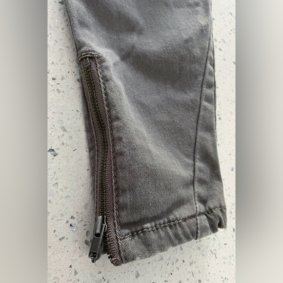 Free People Women’s Pants Utility / Cargo Multi Pockets Military w Ankle Zip W29 - Picture 3 of 9